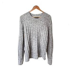 Banana Republic | Mock Neck Sweater | Grey Wool Blend | Women’s Size XS